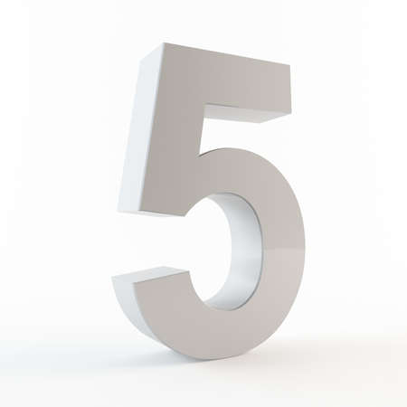 Number 5の写真素材
