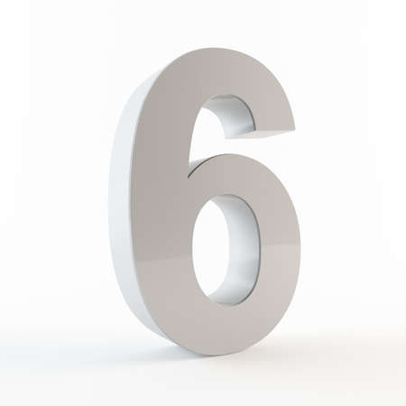 Number 6の写真素材