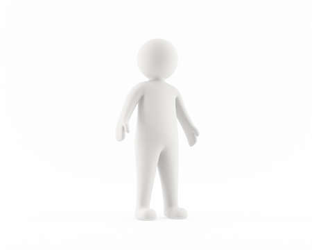 3D manの写真素材