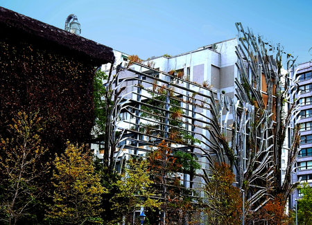 Taiwan - The Modern Buildingの写真素材
