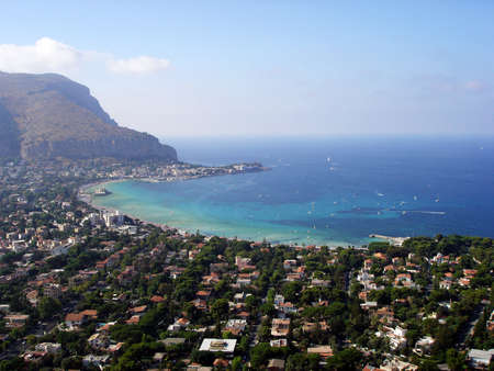 Veduta Mondello       の写真素材