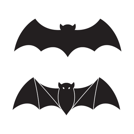 Bat vector Halloween icon  illustration cartoon characterのイラスト素材