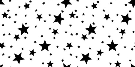 star vector seamless Pattern isolated repeat background tile wallpaperのイラスト素材