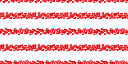 heart seamless pattern valentine vector doodle cartoon tile background repeat wallpaper gift wrapping paper illustration designのイラスト素材