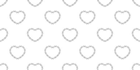 dog bone seamless pattern heart valentine vector pet puppy cat kitten bear cartoon doodle gift wrapping paper repeat wallpaper tile background illustration scarf isolated designのイラスト素材