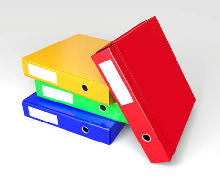 3D rendering of the Organisersの写真素材