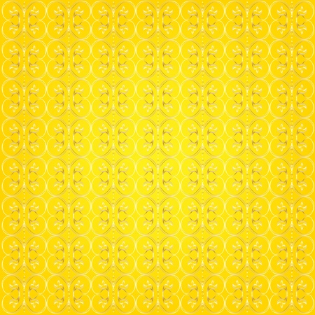 Seamless texture on yellow backgroundのイラスト素材