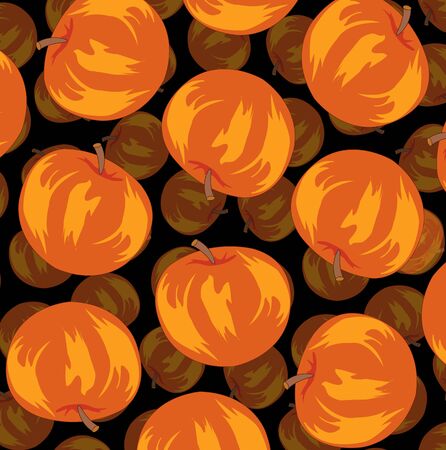 Much red applesのイラスト素材