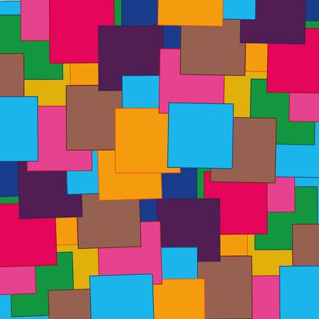 Decorative background from square of the miscellaneous of the colur.