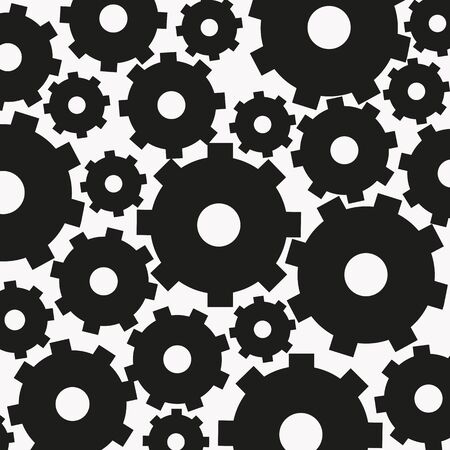 Background from gear black.のイラスト素材