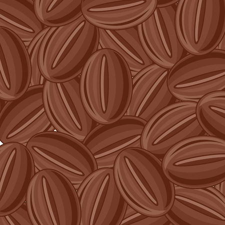 Coffee grain backgroundのイラスト素材