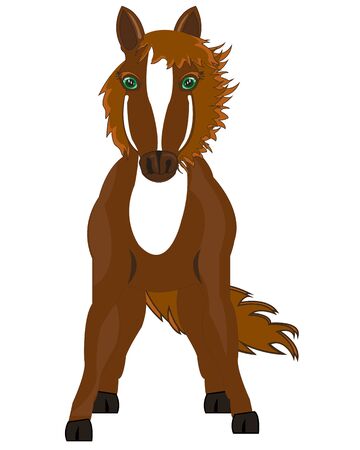 Cartoon by sulphur on white background is insulatedのイラスト素材