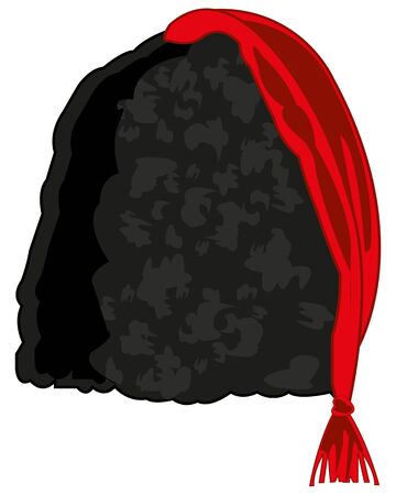 Vector illustration of the old-time ukrainian headdressのイラスト素材
