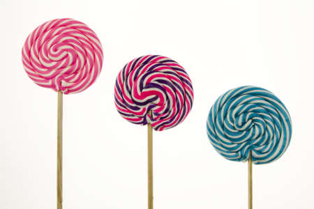 whirly lollipopsの写真素材