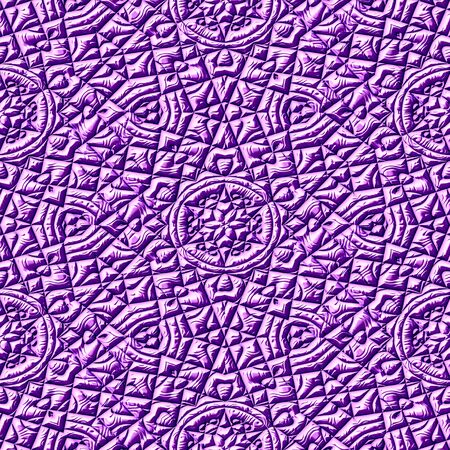 Purple seamless mayan texture pattern background