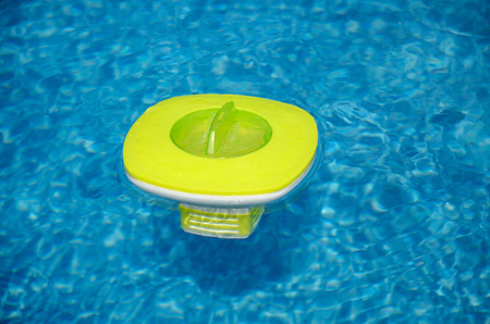 Green chemistry dispenser in the pool