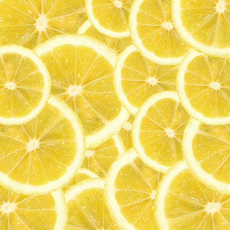 A slices of fresh lemon texture background