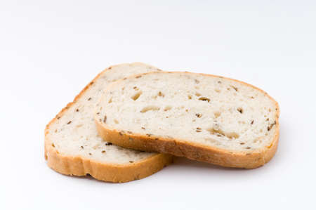 slice of breadの写真素材