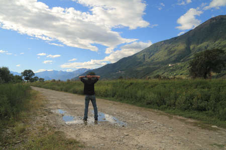 Trekkingの写真素材