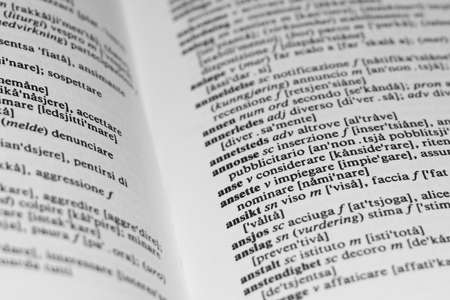 dictionary
