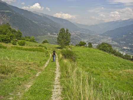 Valtellina - Northern Italyの写真素材