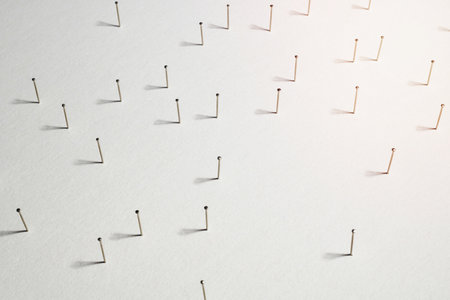 Business network background, connecting dots, technology design