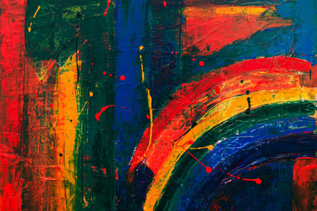 bold abstract painting background
