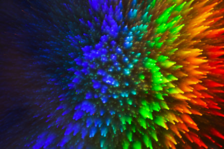 abstract colorful backgroundの写真素材