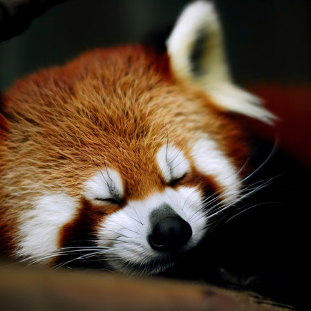 Sleeping Red Pandaの素材