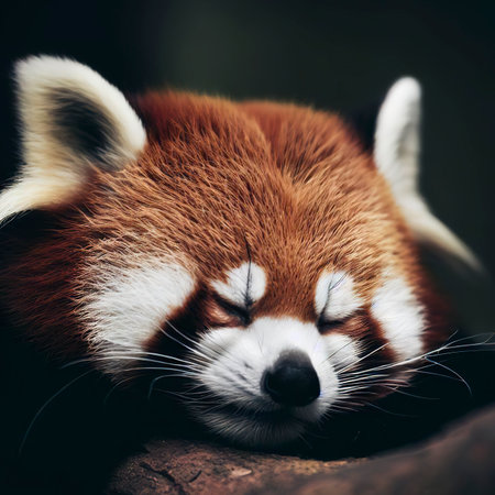 Sleeping Red Pandaの素材
