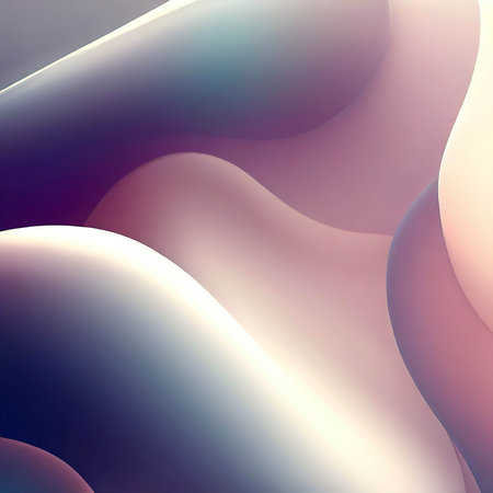 Abstract background with smooth shapesの素材