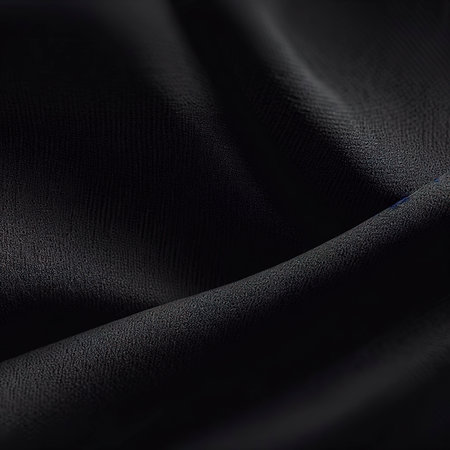 Abstract background with black fabric textureの素材