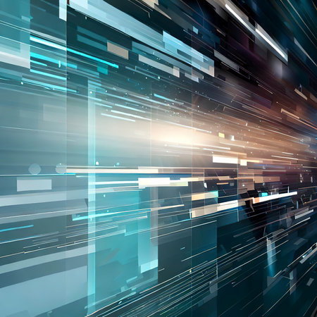 abstract futuristic data computer technology business backgroundの素材
