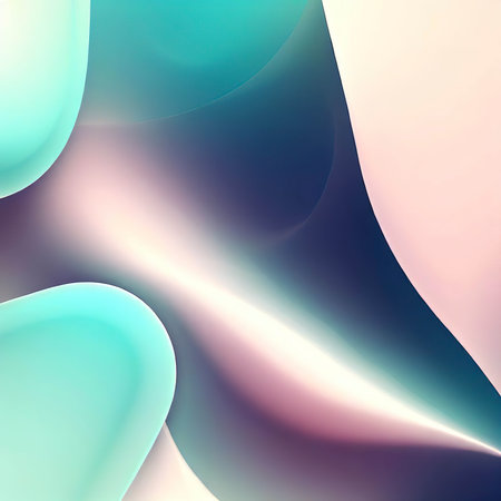 Abstract background with smooth shapesの素材