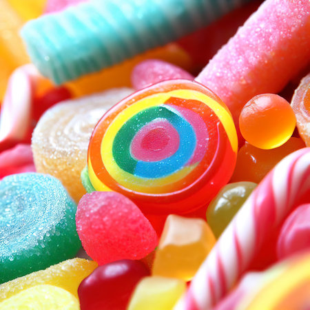 Candy Sweet Jelly Lollyの素材