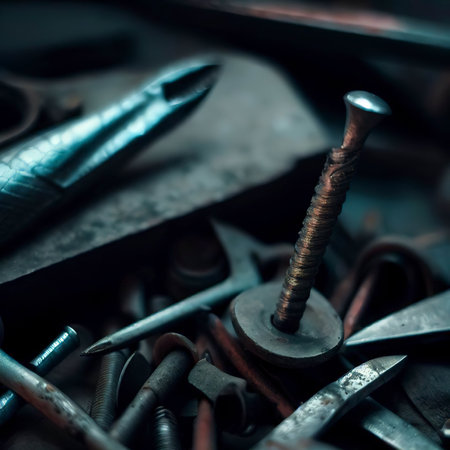 Repair Equipment Tools like Nail Screwの素材