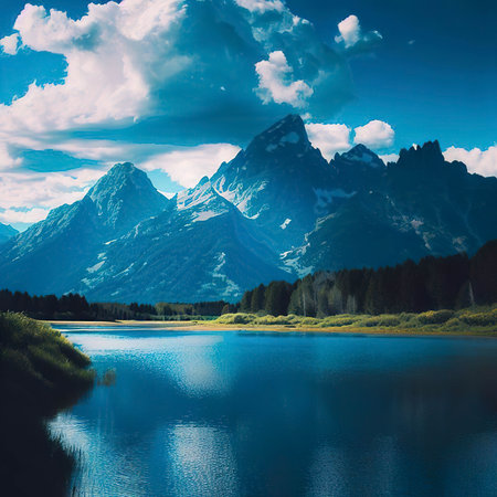 Grand Teton National Parkの素材