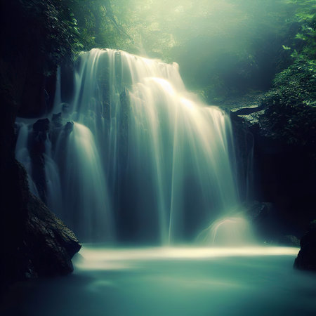 Waterfallの素材