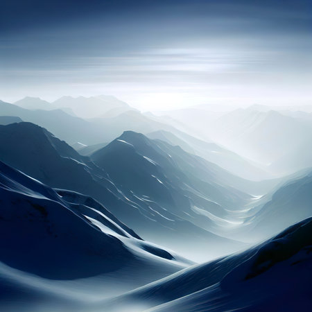 Winter mountainsの素材