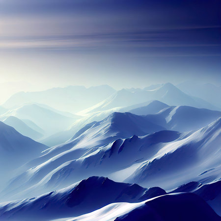 Winter mountainsの素材