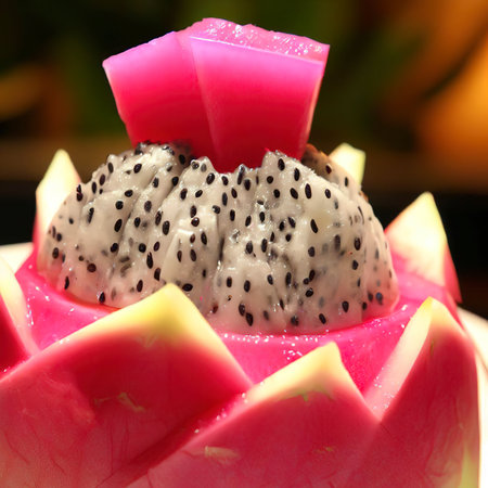 dragonfruit melon dessertの素材