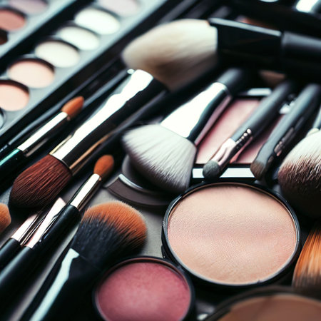 Professional makeup toolsの素材