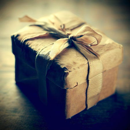 Vintage gift boxの素材