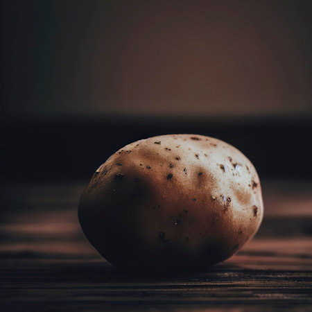 Potato on the tableの素材