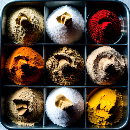 Spices and herbsの素材