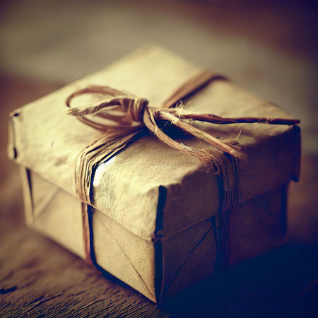 Vintage gift boxの素材