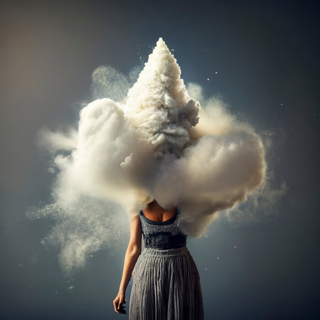 White powder explosion cloudsfreezeの素材
