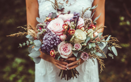 bouquet vintage styleの素材