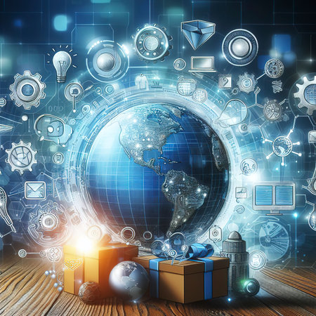Digital Marketing, internet marketing and digital marketing backgroundの素材