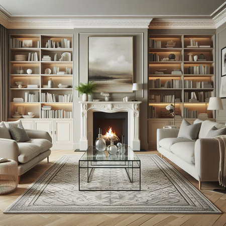 Living room interiorの素材